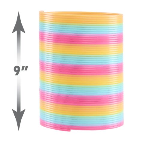 Giant Rainbow Slinky