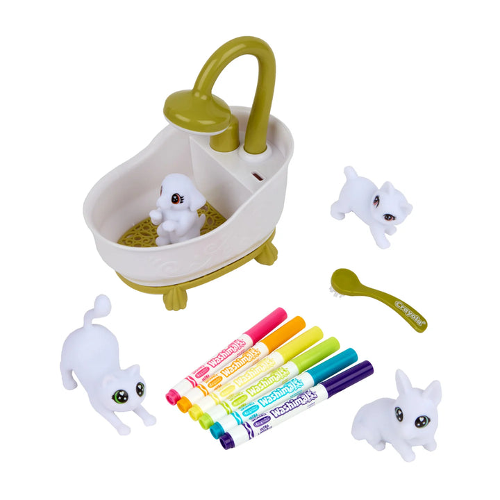 Crayola Scribble Scrubbie Pets Scrub Tub Playset
