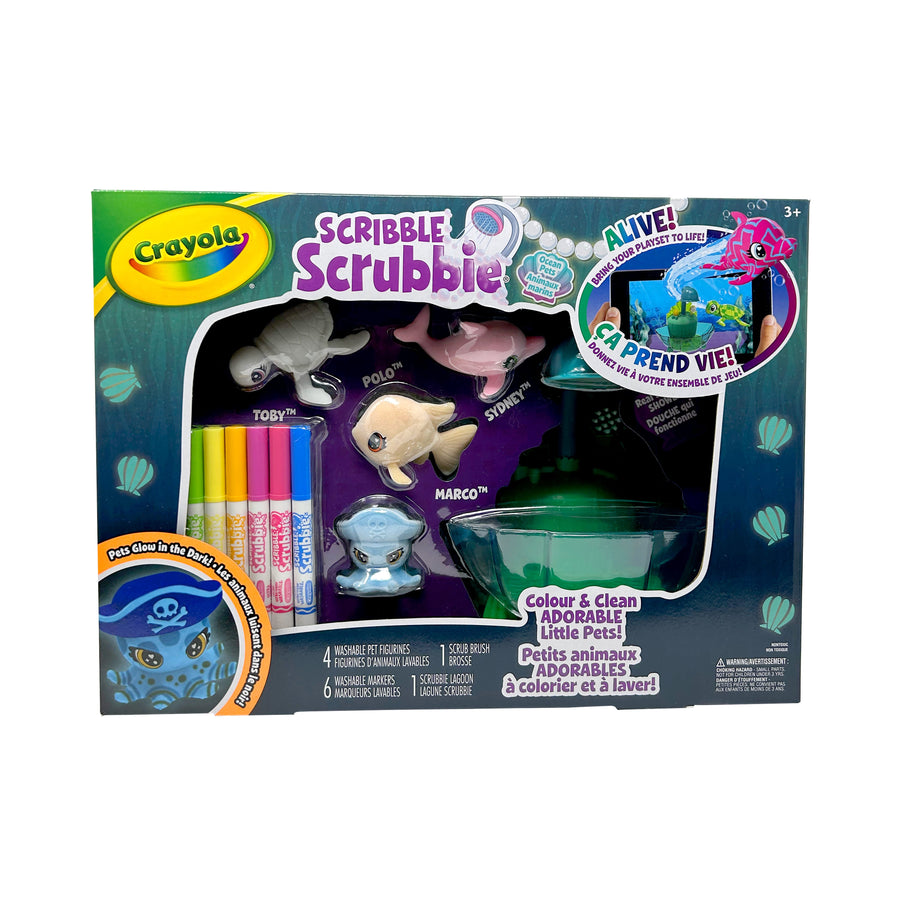 Crayola Scribble Scrubbies Pets Scrub Tub Playset by CRAYOLA