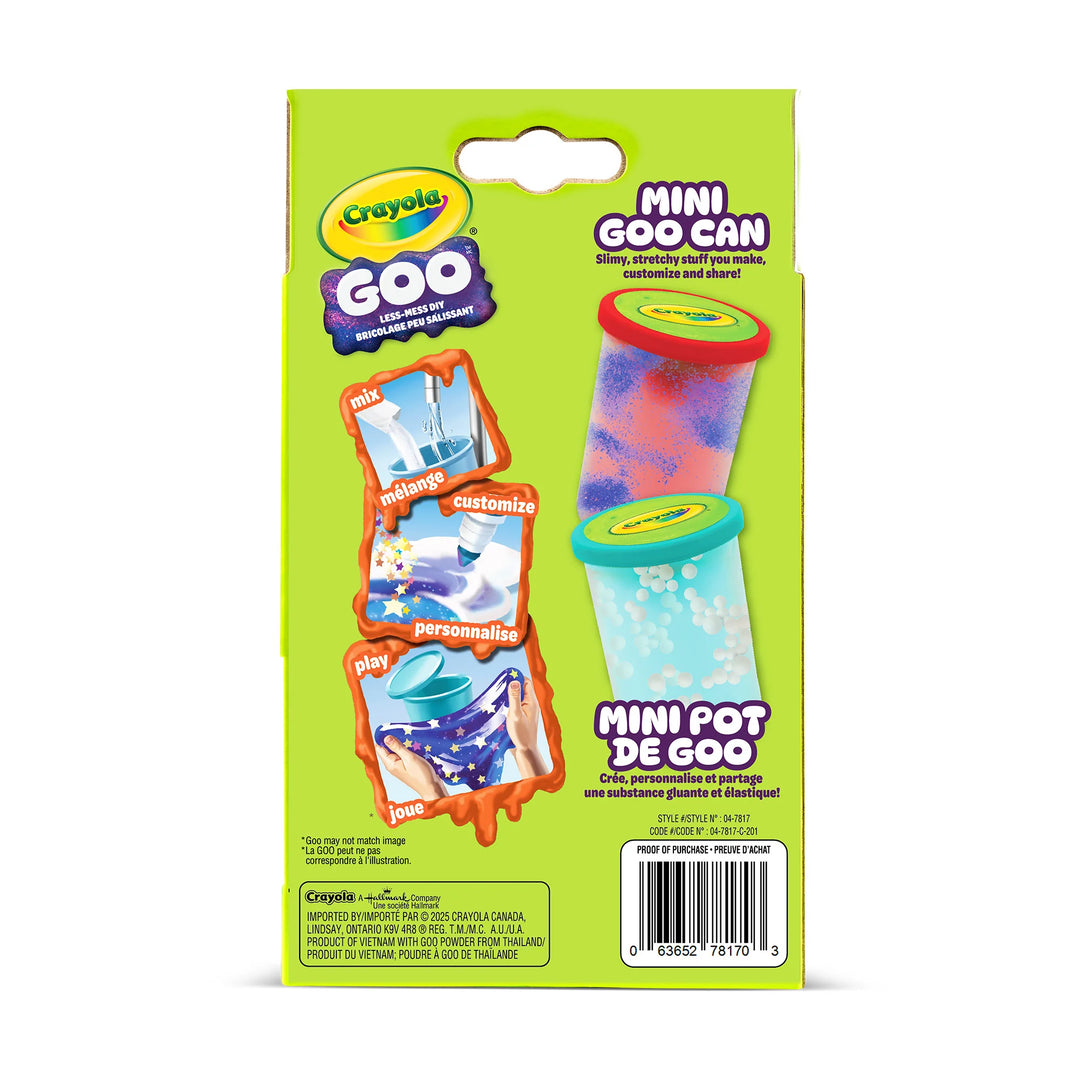 Crayola Goo Mini Colour Cans