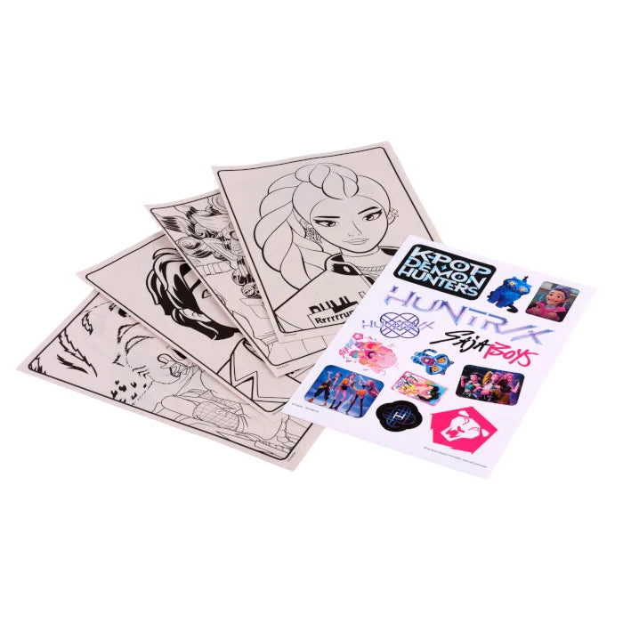 Crayola K-POP Demon Hunters 96 Page Colouring Book