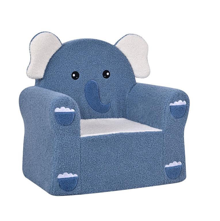 Little Loungers Plush Chair- Elephant