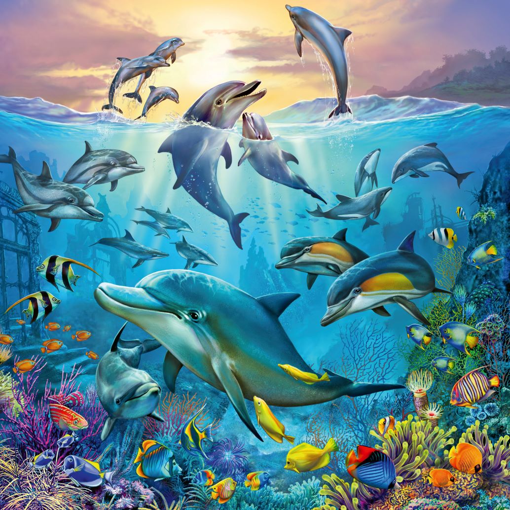 Ravensburger Ocean Wildlife Jigsaw Puzzles 3 x 49pc