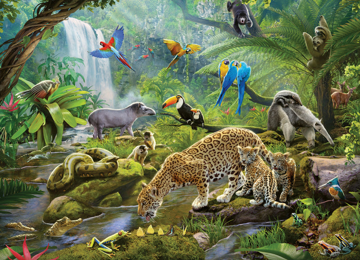 Ravensburger Rainforest Animals Jigsaw Puzzle 60pc