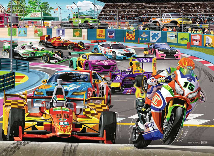 Ravensburger Racetrack Rally Jigsaw Puzzle 60pc