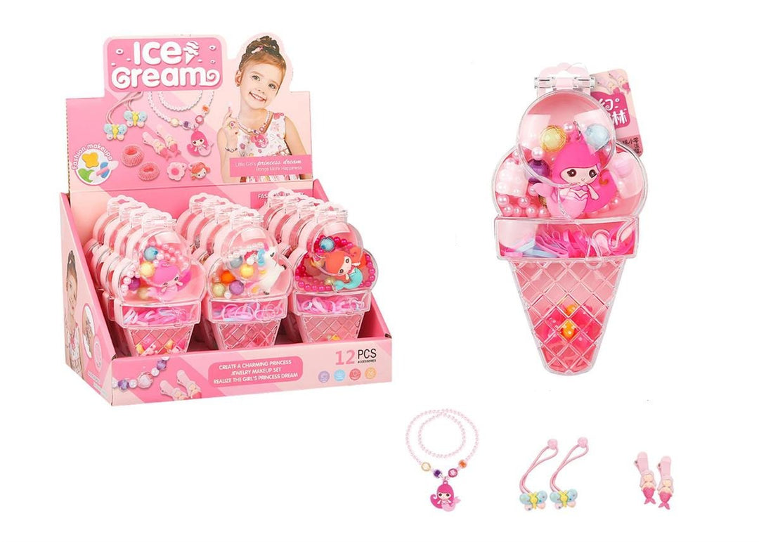Jewelry Set In Ice Cream Box