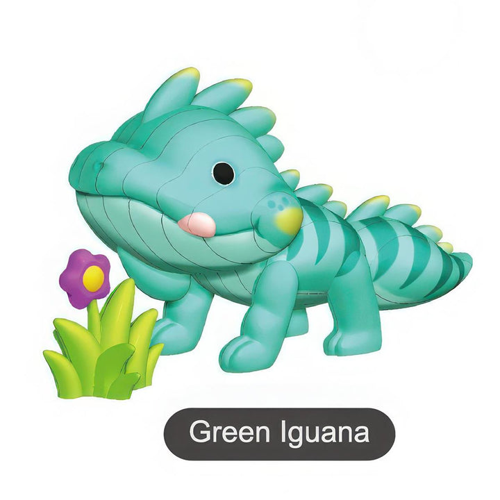 3D Reptiles Sticker Puzzle Assortment