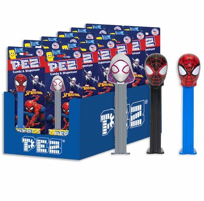 Spider-Man PEZ Dispenser & Candy Assorted