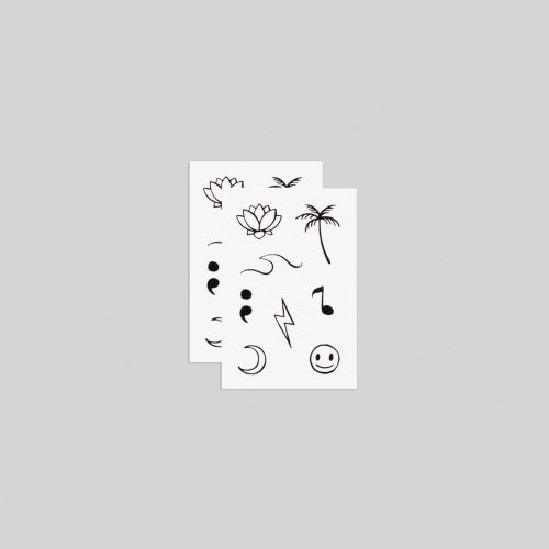 Tattly Tiny Flash Tattoo Pair