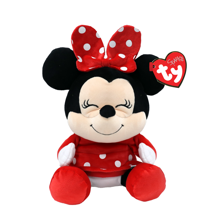 TY Beanie Buddies Minnie Mouse 8"