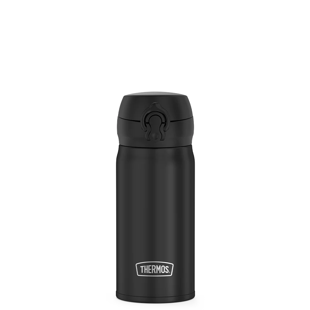 Thermos 12oz Stainless Steel Direct Drink Bottle - Black