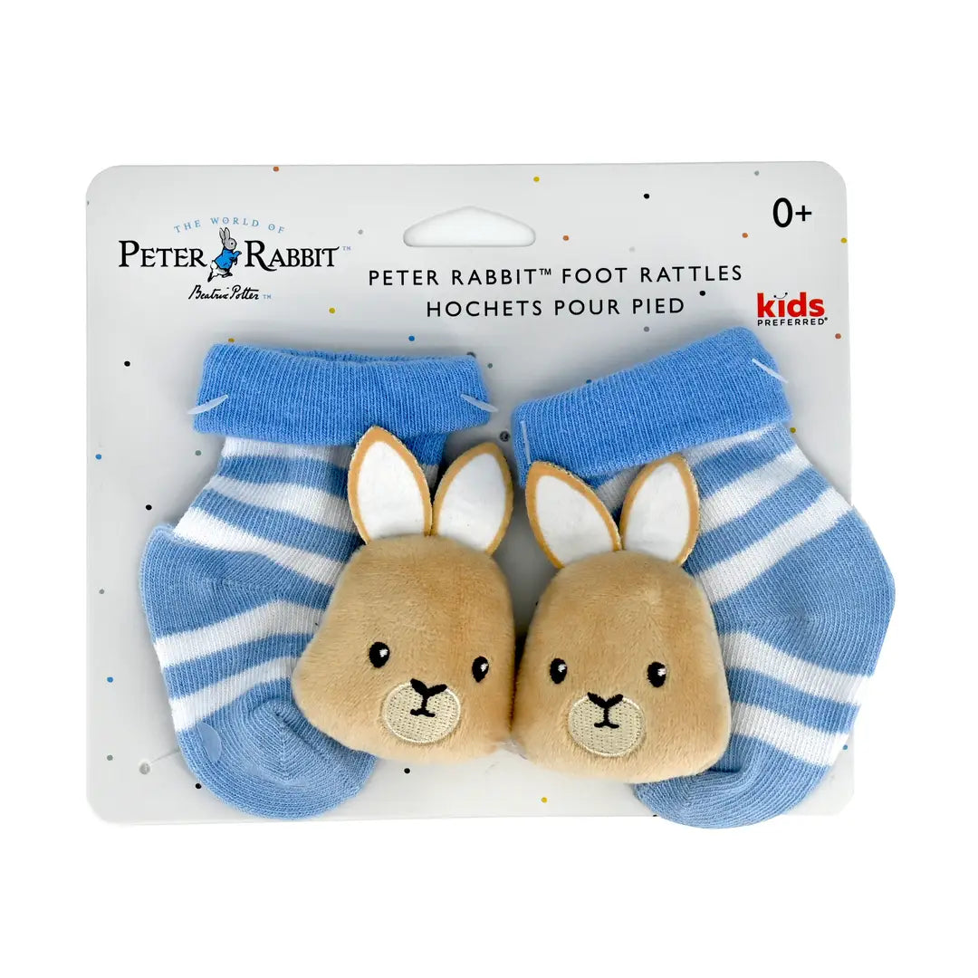 Peter Rabbit Foot Rattles