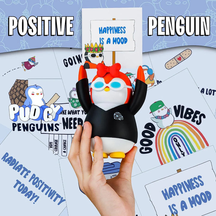 Pudgy Penguins NFT  Positive Penguin Red Forever Friend