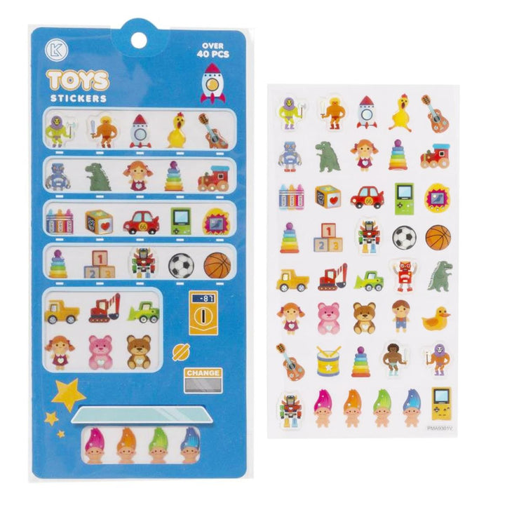 Woody's Toys Vending Machine Stickers
