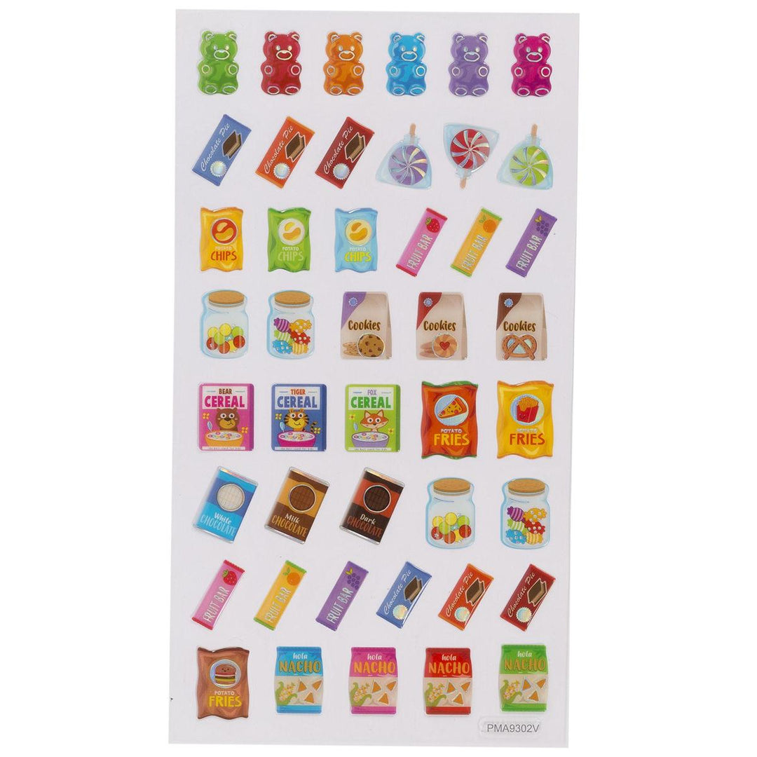 Woody's Snacks Vending Machine Stickers