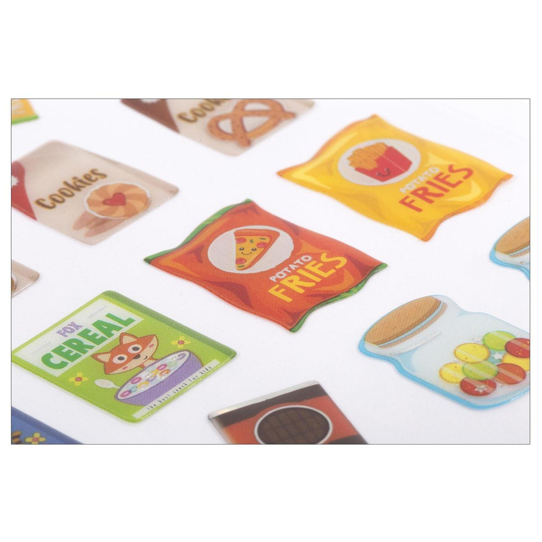 Woody's Snacks Vending Machine Stickers