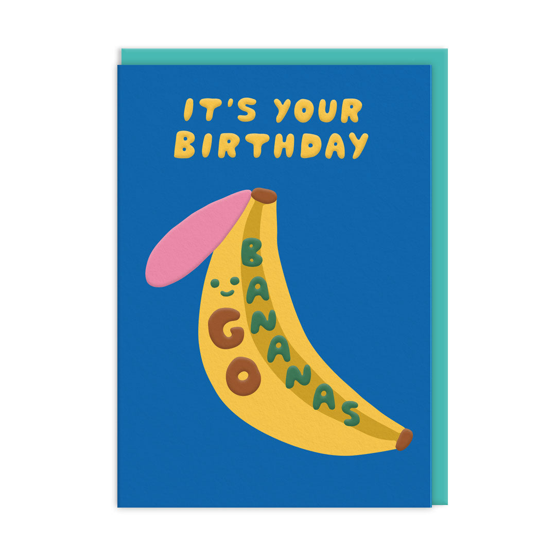 Go Bananas Greeting Card