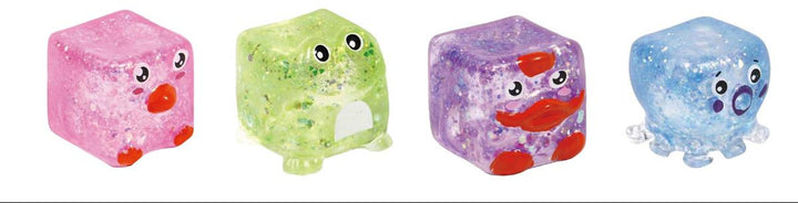 Glitter Sugar Squeeze Animal Block 1.5"