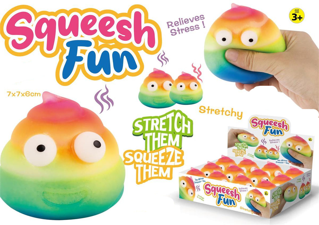 Squeezy Squishy Rainbow Poop