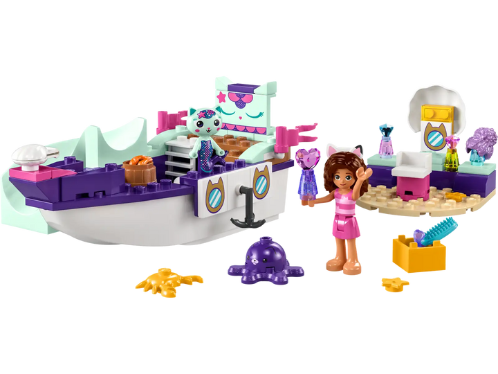 Lego Gabby's Dollhouse Gabby & MerCat's Ship & Spa