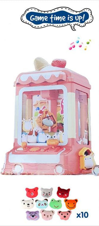 Battery Operated 13" Claw Machine With Lights/Music