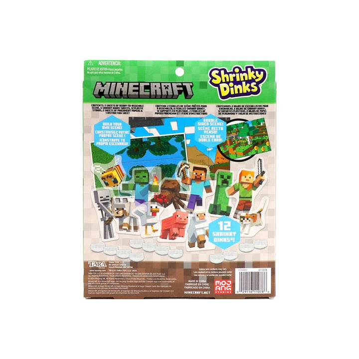 Minecraft Shrinky Dinks