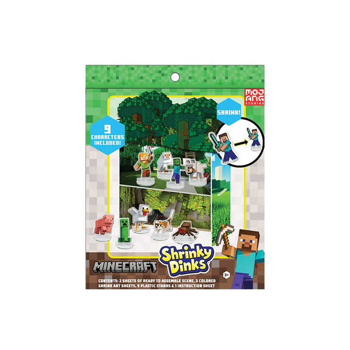 Minecraft Shrinky Dinks