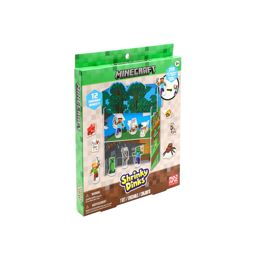 Minecraft Shrinky Dinks