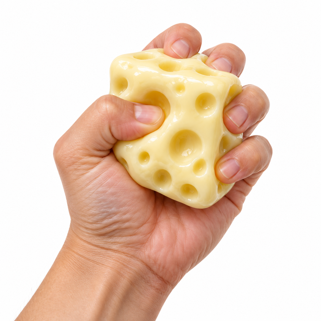 Viral Vasa Cheese Squishy 2.25" (6cm)