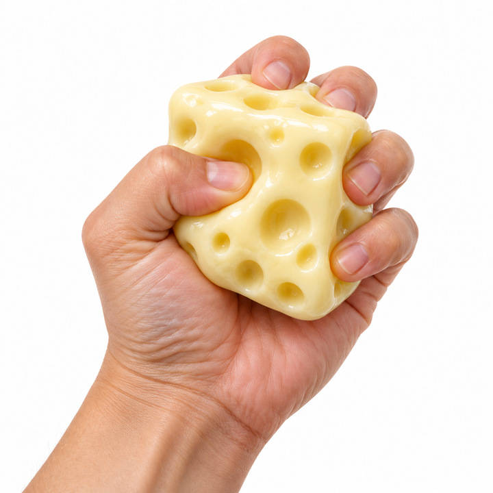 Viral Vasa Cheese Squishy 2.25" (6cm)