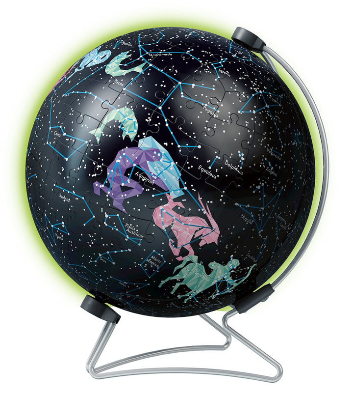 Ravensburger Glow In The Dark Star Globe 180pc 3D Puzzle