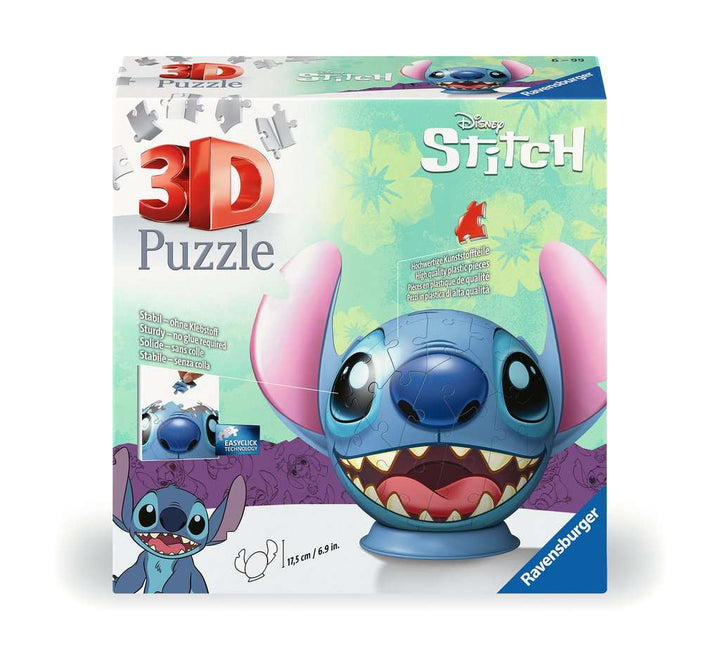 Ravensburger Stitch 72 Pc 3D Puzzle-Ball