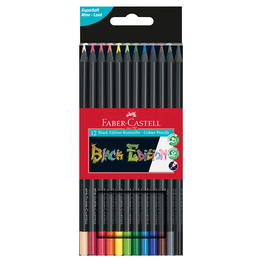 Faber-Castell Black Edition Coloured Pencils