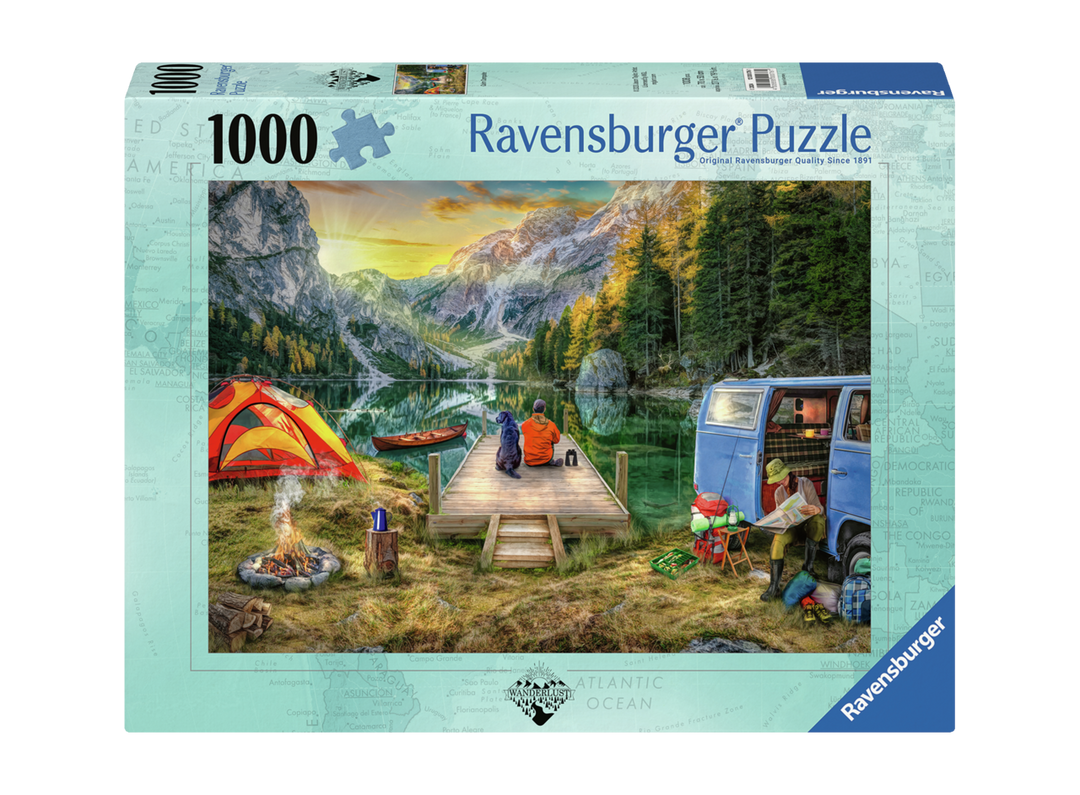 Ravensburger Calm Campsite Jigsaw Puzzle 1000pc