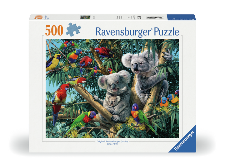 Ravensburger Koalas In A Tree Jigsaw Puzzle 500pc