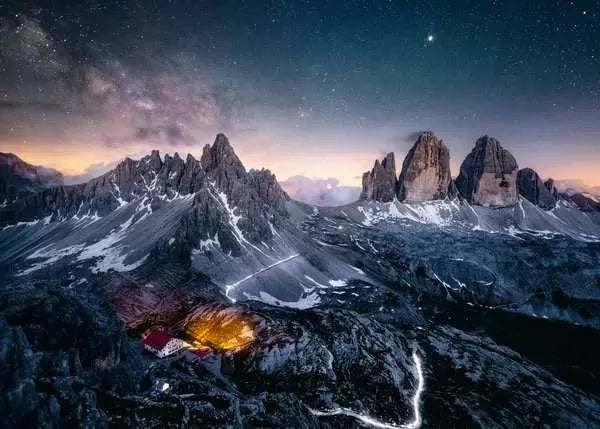 Ravensburger Beautiful Mountains Three Peaks, Dolomites 1000pc Puzzle