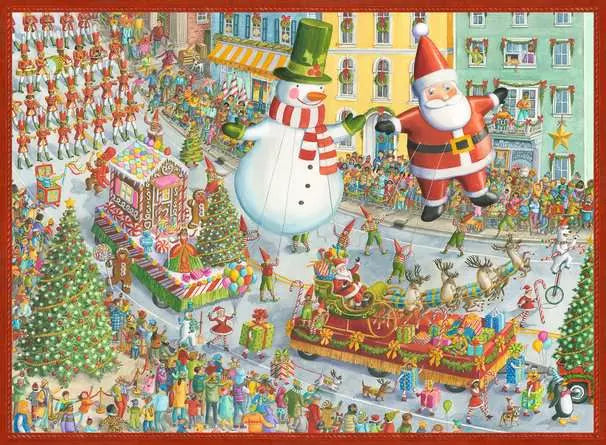 Ravensburger Here Comes Christmas! Jigsaw Puzzle 500pc