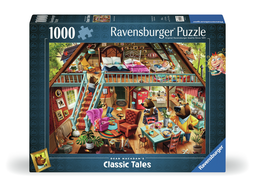 Ravensburger Goldilocks Gets Caught Jigsaw Puzzle 1000pc