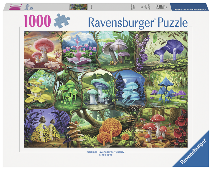 Ravensburger Beautiful Mushrooms Jigsaw Puzzle 1000pc