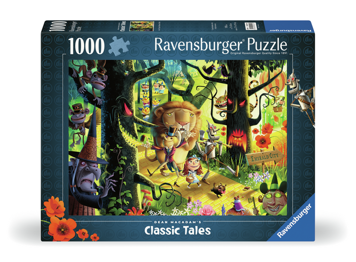 Ravensburger Lions & Tigers & Bears Oh My! Jigsaw Puzzle 1000pc