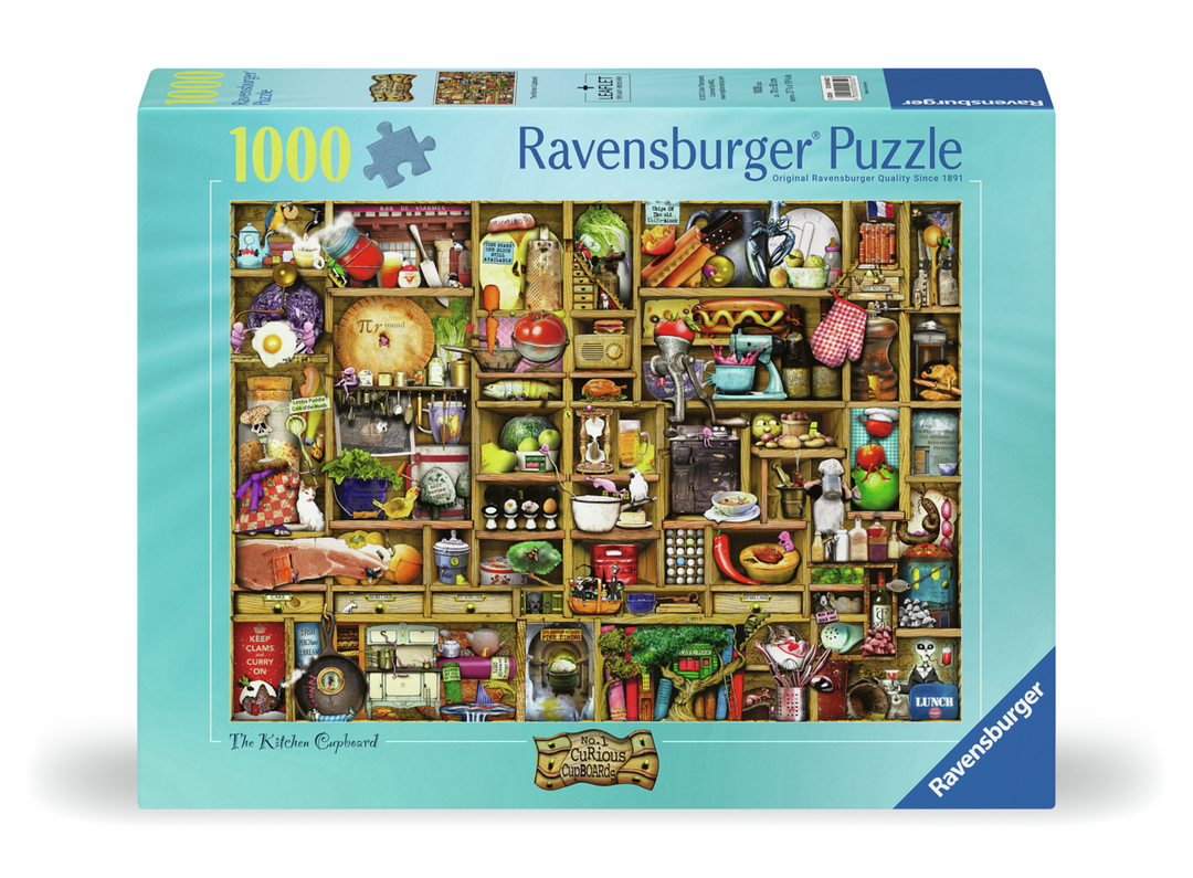 Ravensburger Kitchen Cupboard Jigsaw Puzzle 1000pc