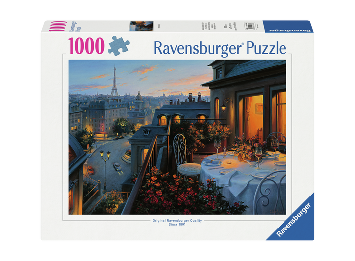 Ravensburger Paris Balcony Jigsaw Puzzle 1000pc
