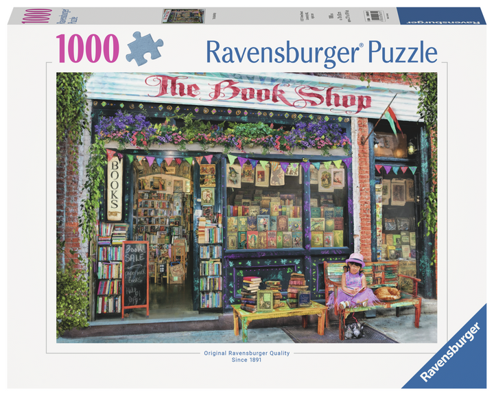 Ravensburger The Bookshop Jigsaw Puzzle 1000pc