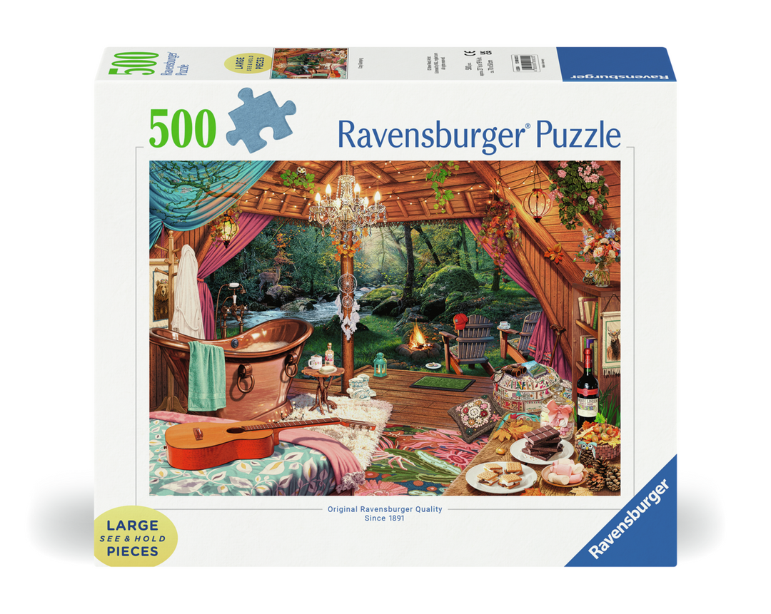 Ravensburger Cozy Glamping Jigsaw Puzzle 500pc