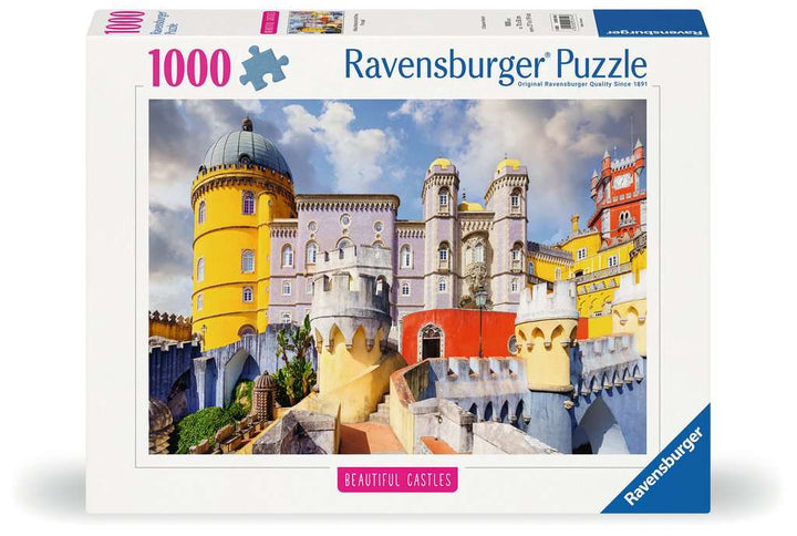 Ravensburger Palacio Nacional Da Pena Portugal 1000pc Jigsaw Puzzle