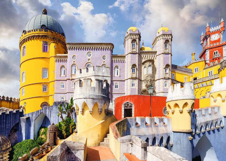 Ravensburger Palacio Nacional Da Pena Portugal 1000pc Jigsaw Puzzle