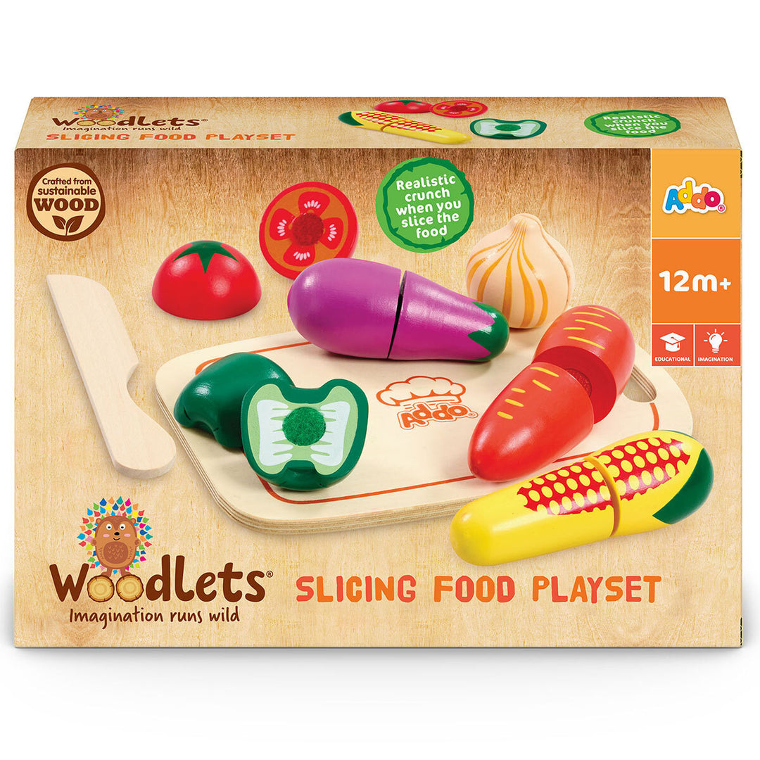 Wooden Vegetable Slicing Set