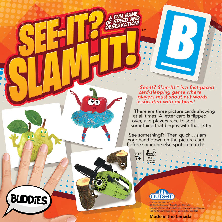See-It? Slam-It! Game