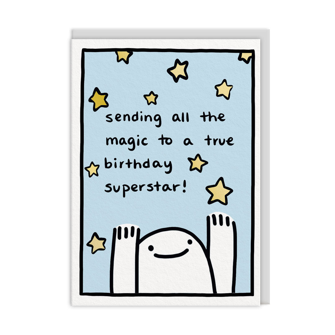 Birthday Superstar Greeting Card