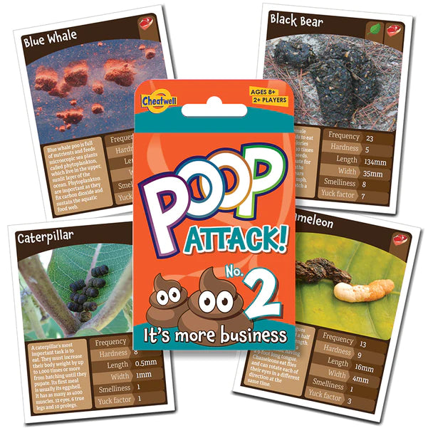 Poop Attack 2 Card Game